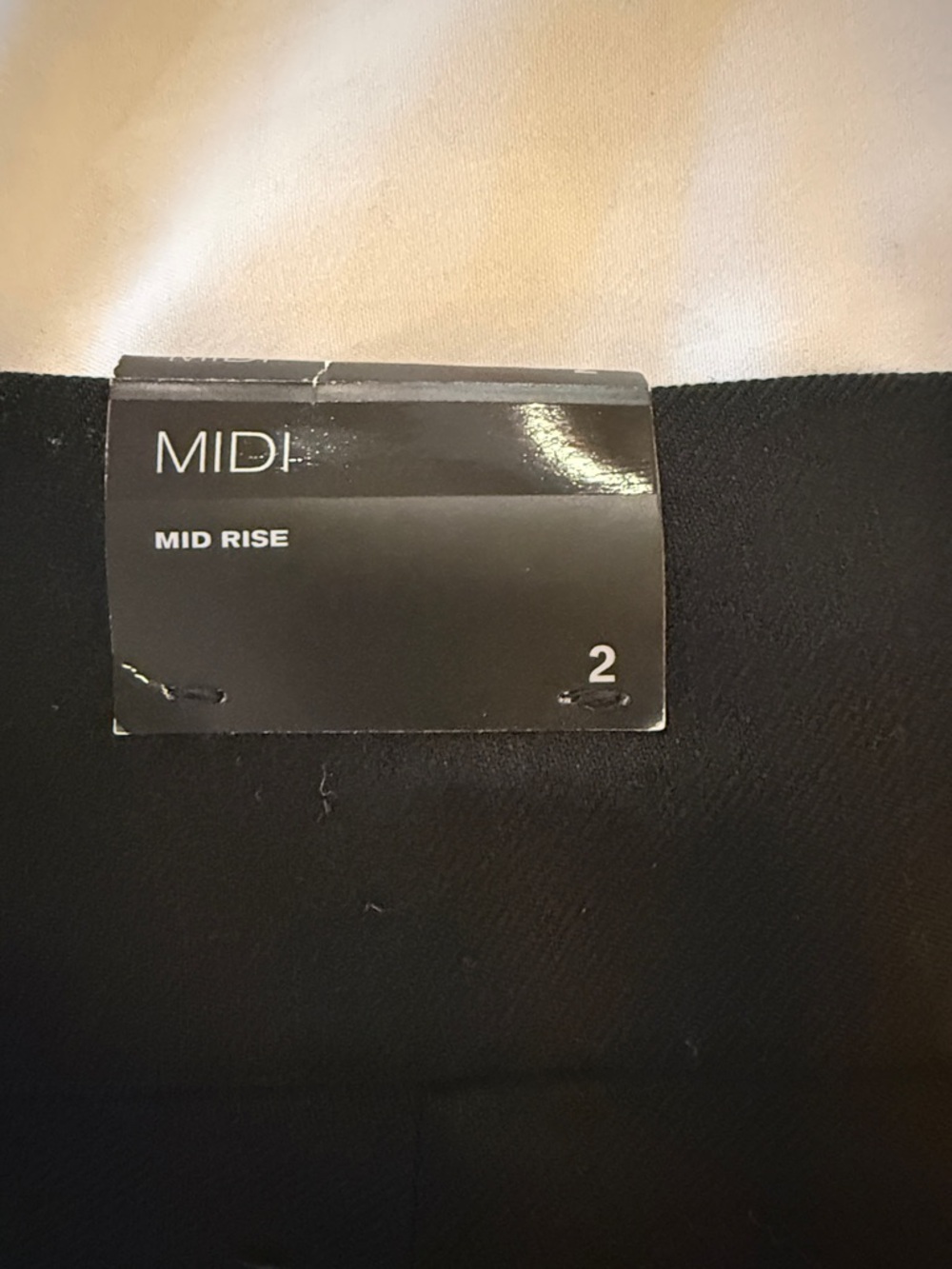 Express Black High-Waist Cuffed Dress Shorts - Picture 3 of 5